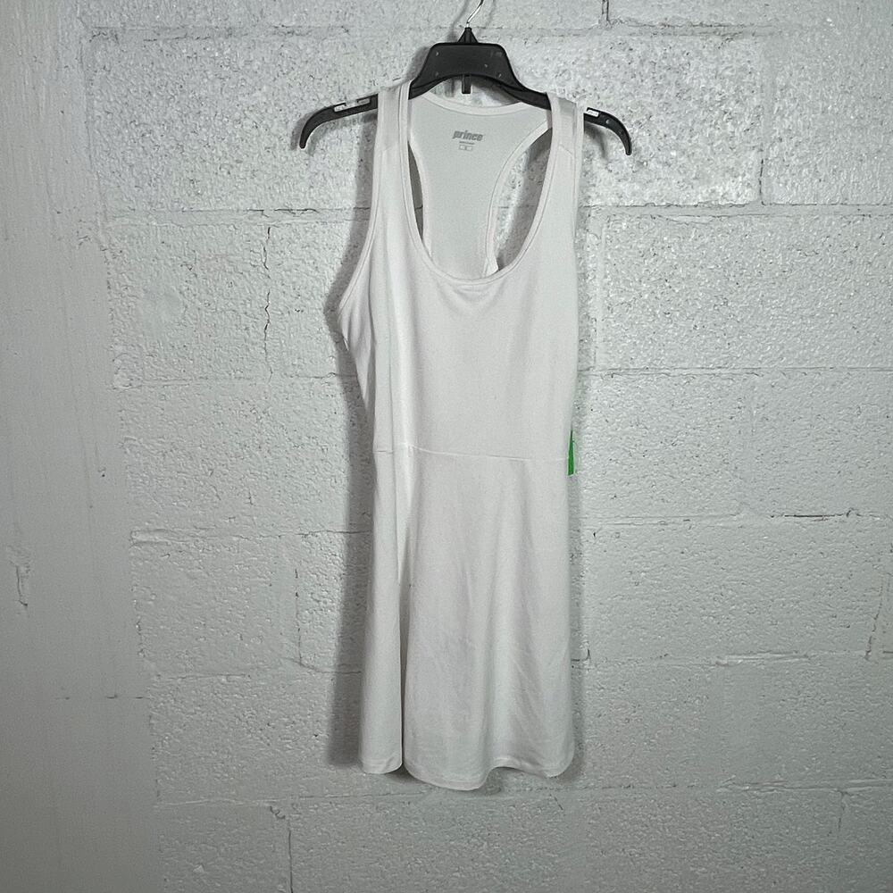 Prince Women's Match Dress, Pure White  NO SHORTS Small